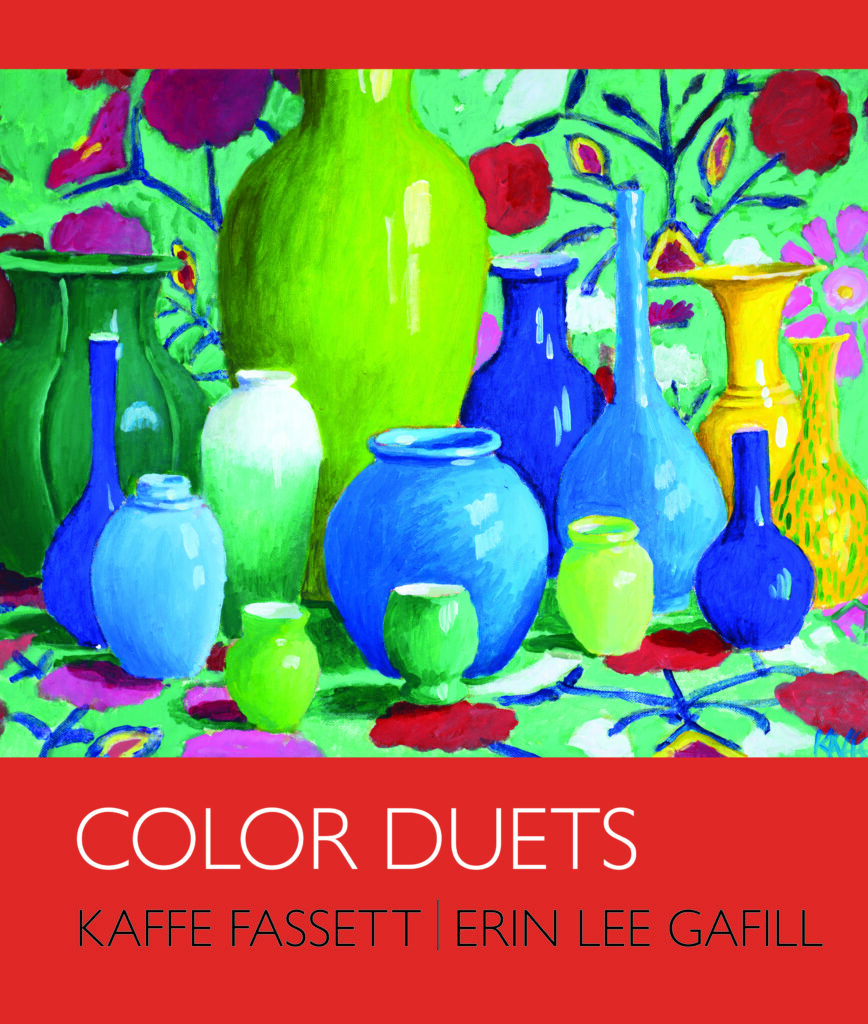 Color Duets - Kaffe Fassett | Erin Lee Gafill - Front Cover Image, painting by Kaffe Fassett