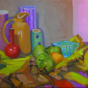 Still Life with Banana Leaves by Erin Lee Gafill